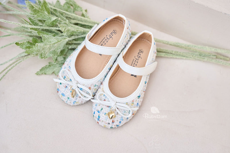 Babyzzam - Korean Children Fashion - #littlefashionista - Tweedle Flat - 4