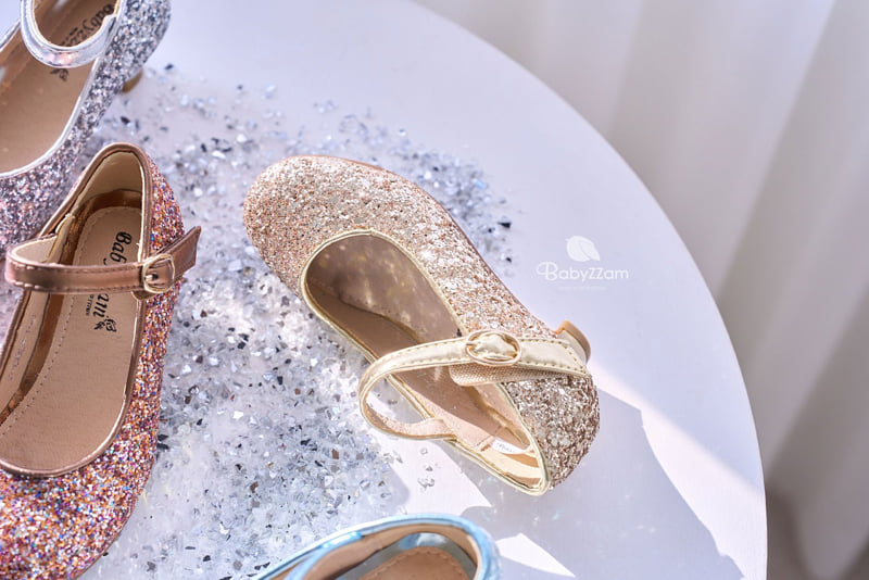 Babyzzam - Korean Children Fashion - #magicofchildhood - Glitter Shoes - 4