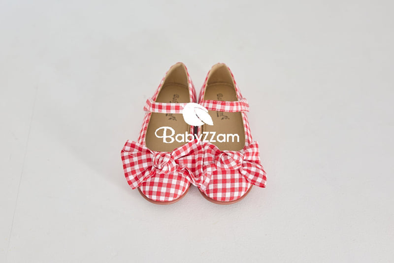Babyzzam - Korean Children Fashion - #todddlerfashion - Check Flat - 8