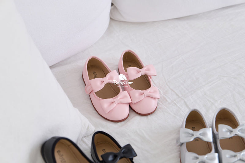 Babyzzam - Korean Children Fashion - #todddlerfashion - Highteen Ribbon Flat - 7
