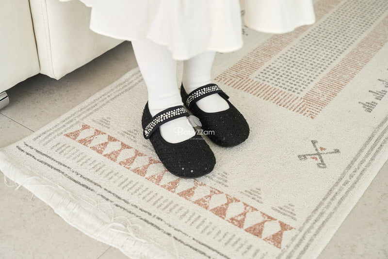 Babyzzam - Korean Children Fashion - #toddlerclothing - Crystal Flat - 7