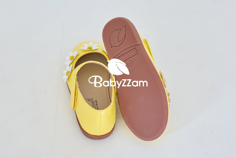 Babyzzam - Korean Children Fashion - #toddlerclothing - Flora Flat - 12