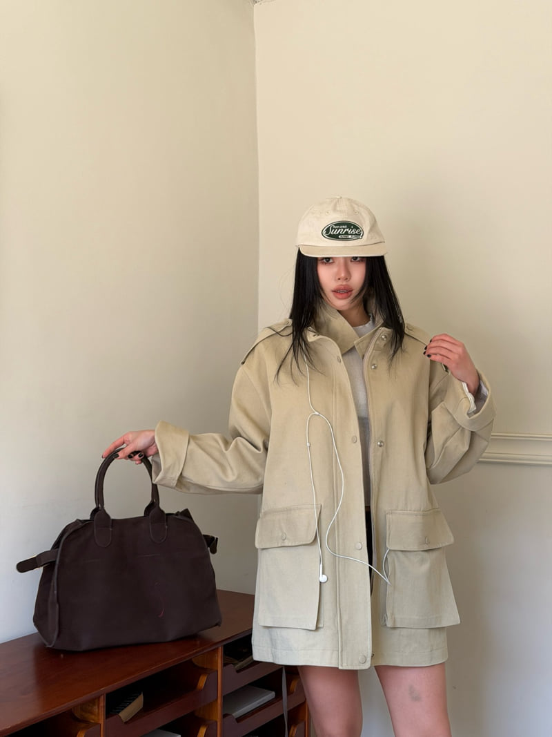Baguette - Korean Women Fashion - #womensfashion - Classic Field Jacket - 4