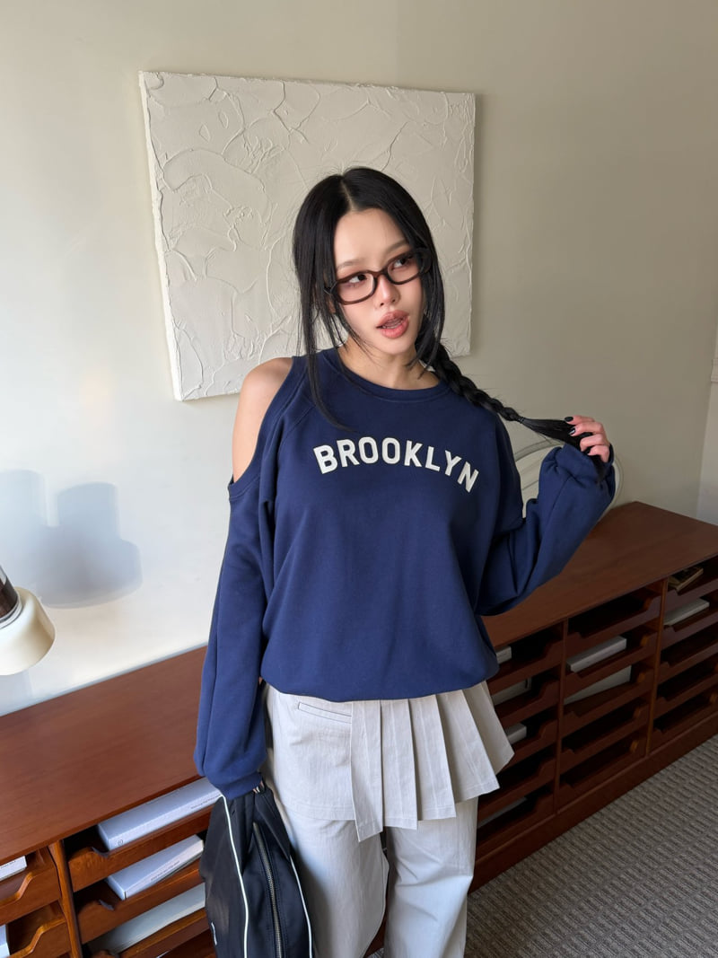 Baguette - Korean Women Fashion - #womensfashion - Brooklyn Sweatshirt - 4