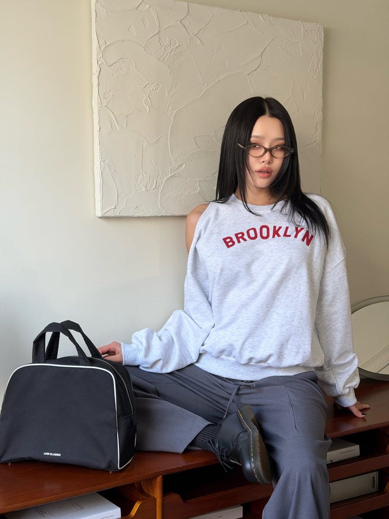 Baguette - Korean Women Fashion - #momslook - Brooklyn Sweatshirt - 8