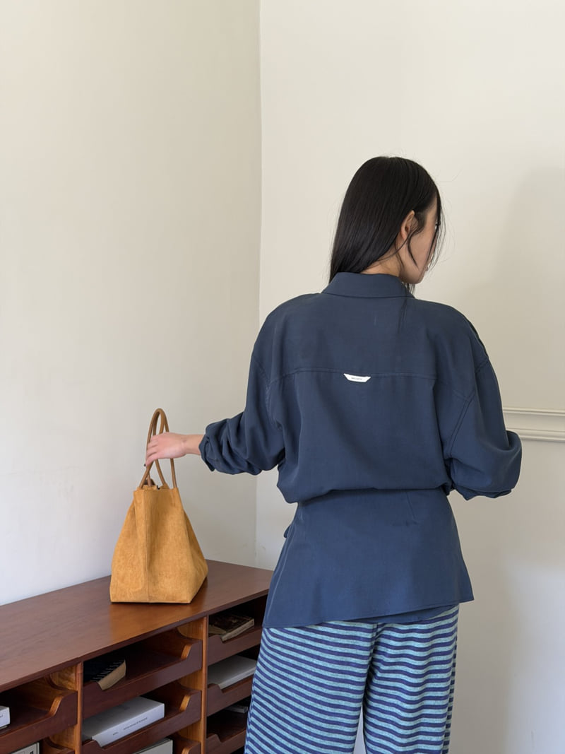 Baguette - Korean Women Fashion - #momslook - Dublin Wrap Shirt - 7