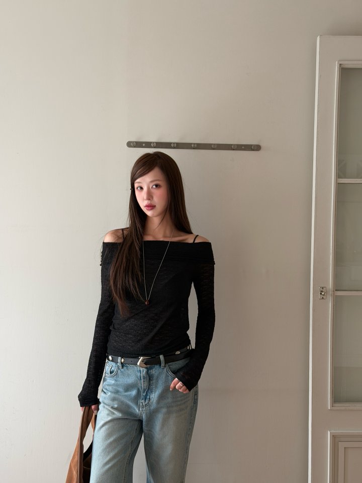 Baguette - Korean Women Fashion - #momslook - Liz Lace Tee - 10