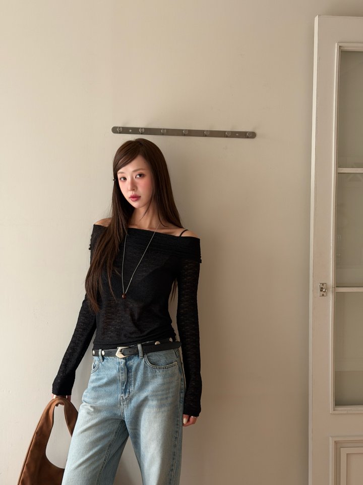 Baguette - Korean Women Fashion - #momslook - Liz Lace Tee - 12