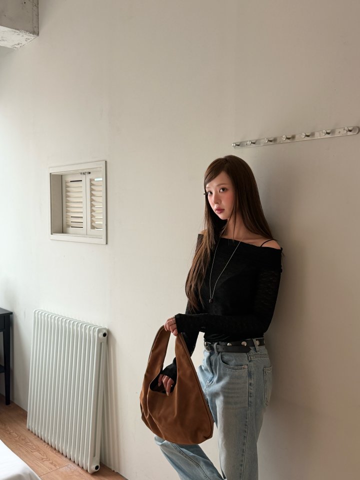 Baguette - Korean Women Fashion - #momslook - Liz Lace Tee - 8
