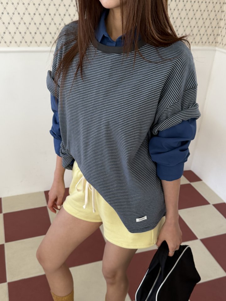 Baguette - Korean Women Fashion - #momslook - Muse Striped Tee - 10