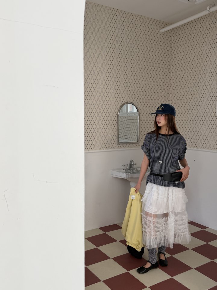 Baguette - Korean Women Fashion - #momslook - Muse Striped Tee - 2