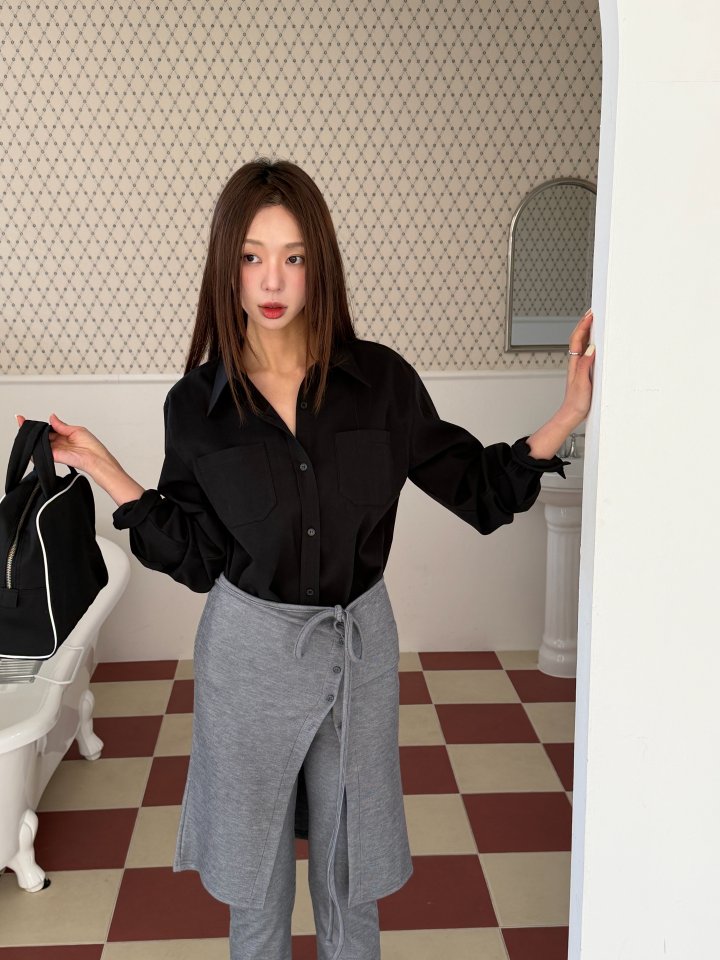 Baguette - Korean Women Fashion - #momslook - Breed Embroidered Shirt - 5