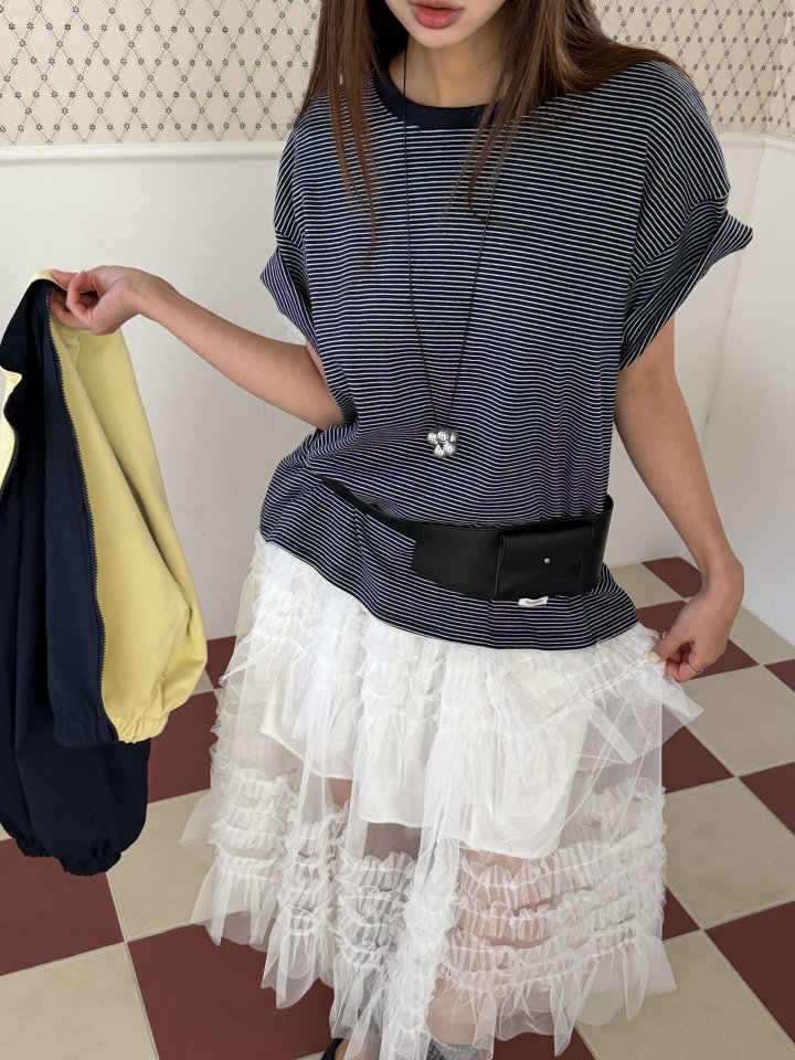 Baguette - Korean Women Fashion - #womensfashion - Bunny Tiered Skirt - 4