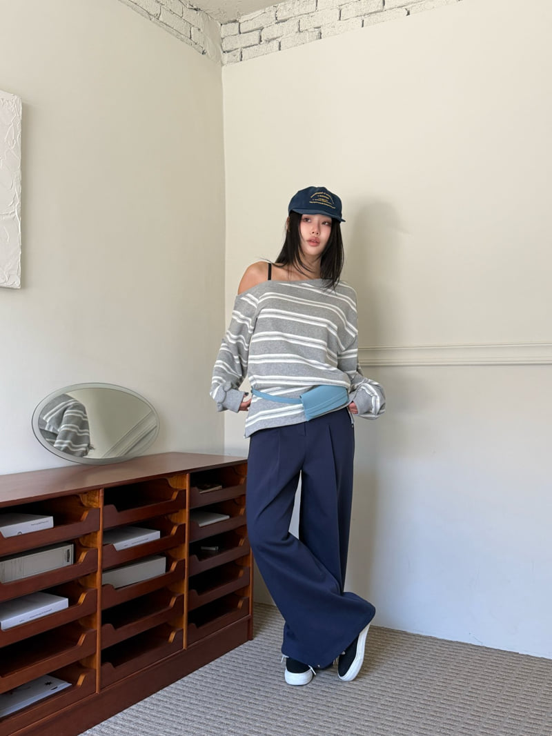 Baguette - Korean Women Fashion - #pursuepretty - Wide Tuck Pants - 10