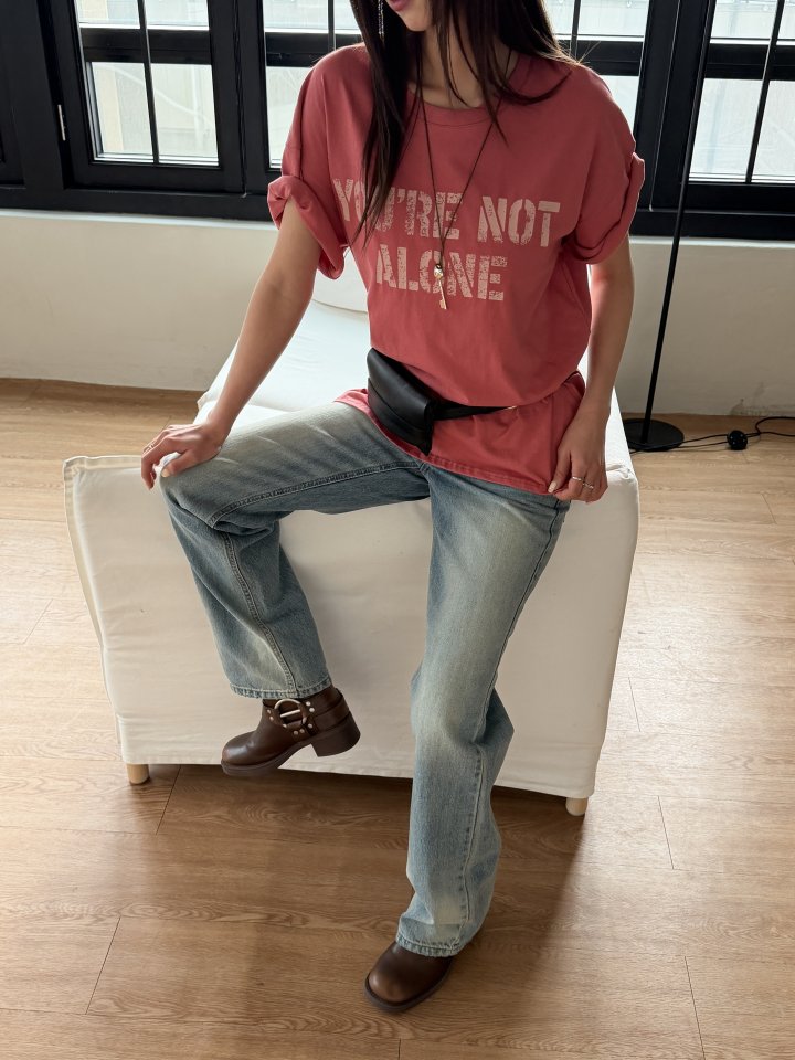 Baguette - Korean Women Fashion - #thatsdarling - Nothing Tee - 10