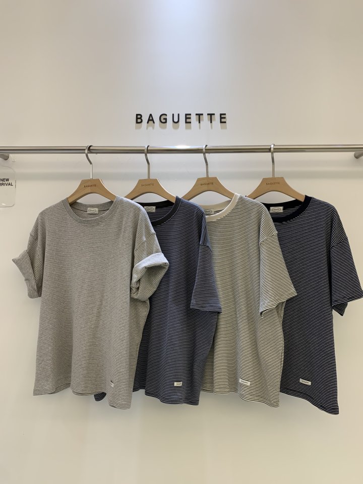 Baguette - Korean Women Fashion - #thelittlethings - Muse Striped Tee