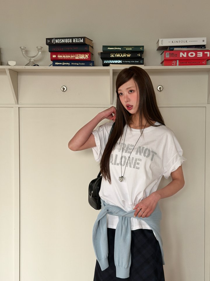 Baguette - Korean Women Fashion - #womensfashion - Nothing Tee - 4