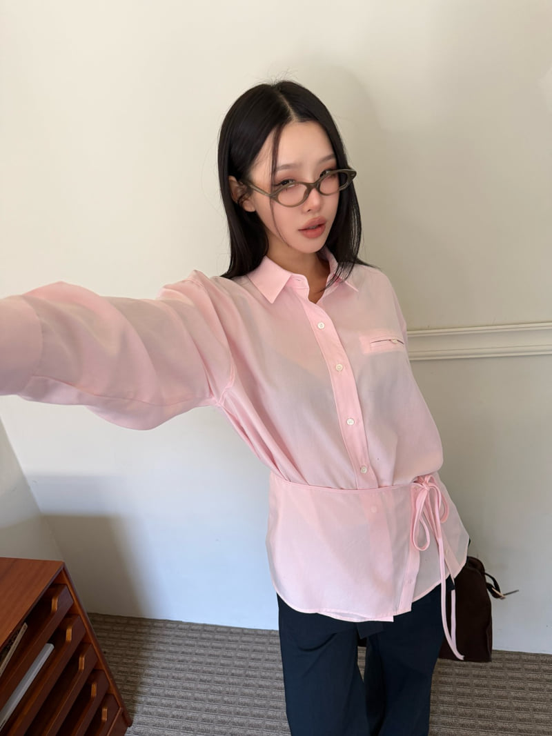 Baguette - Korean Women Fashion - #vintagekidsstyle - Dublin Wrap Shirt - 10