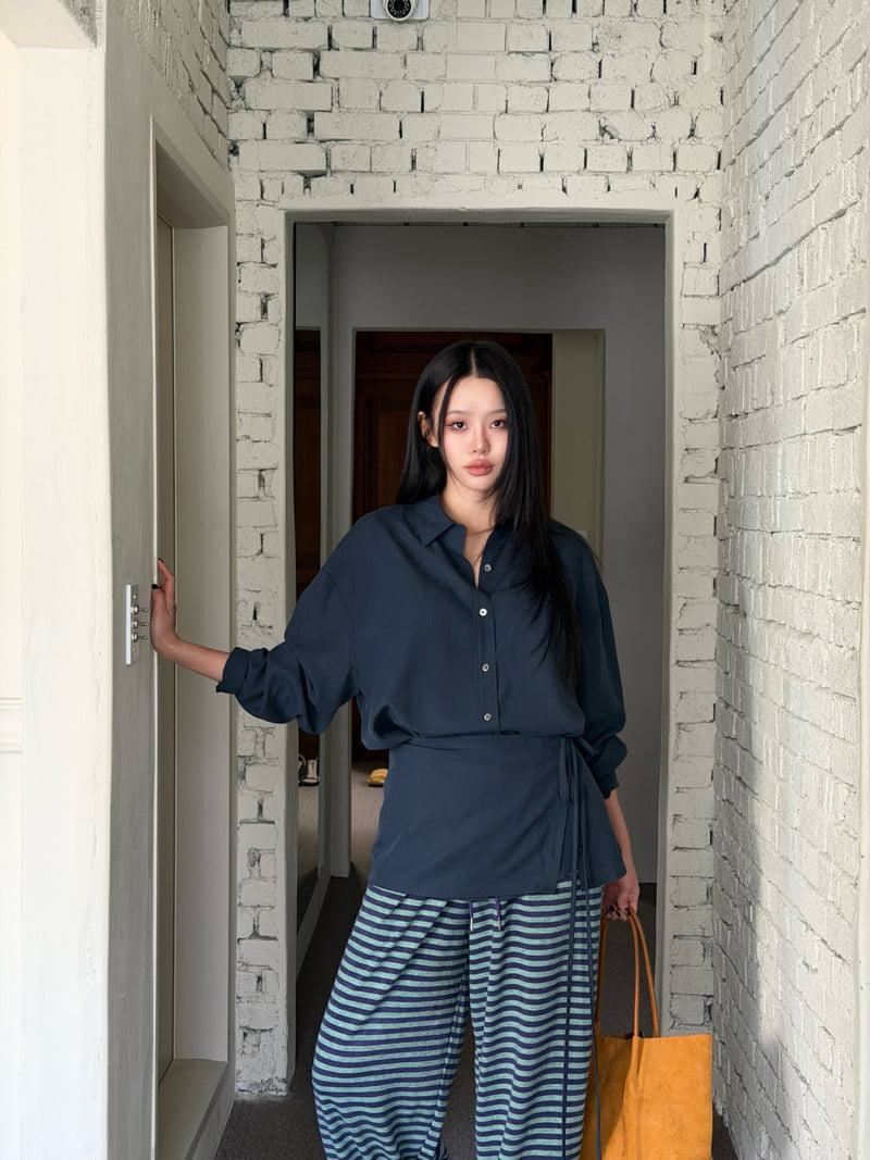 Baguette - Korean Women Fashion - #womensfashion - Dublin Wrap Shirt - 2