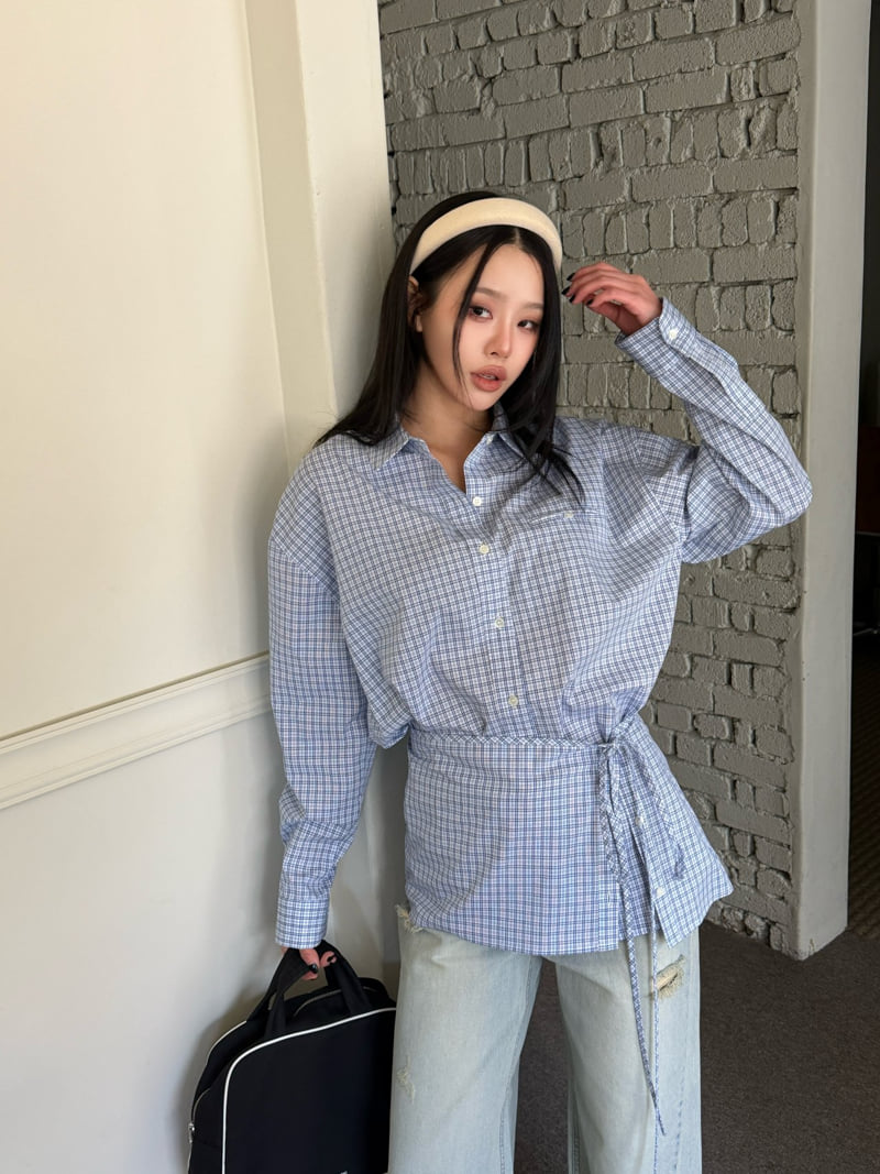 Baguette - Korean Women Fashion - #womensfashion - Dublin Wrap Shirt - 8