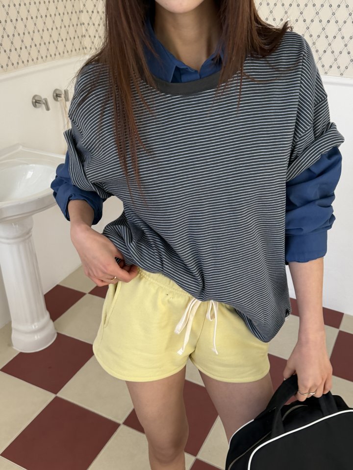 Baguette - Korean Women Fashion - #womensfashion - Muse Striped Tee - 11