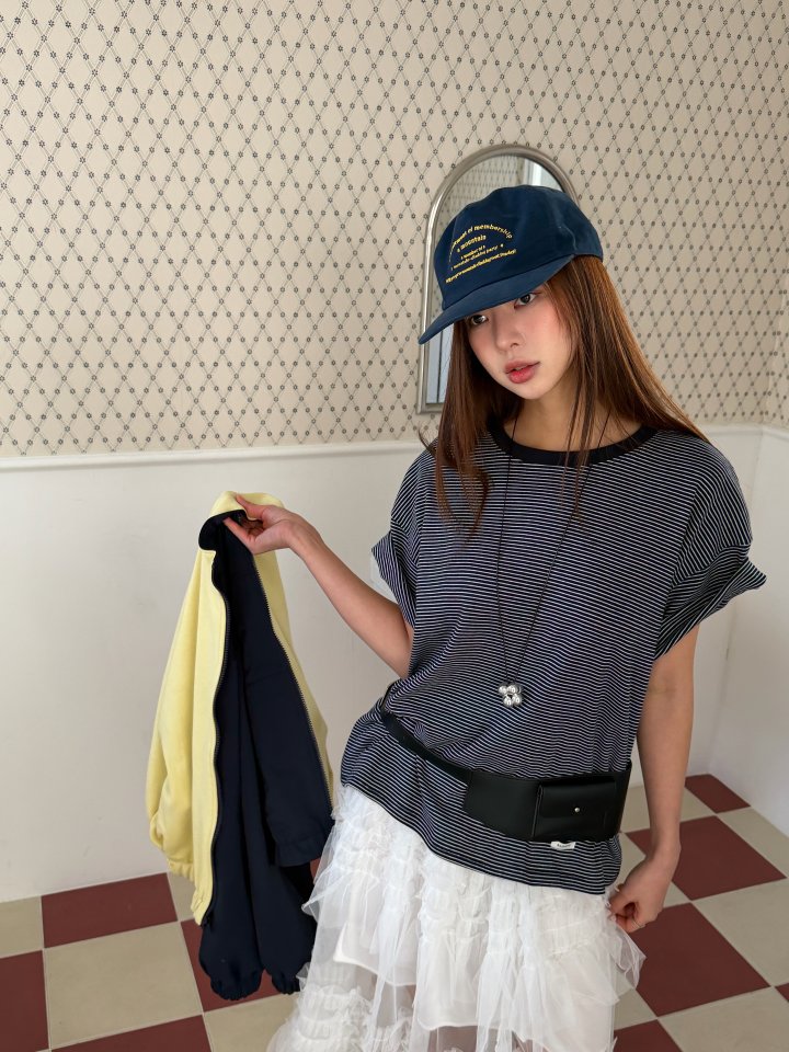 Baguette - Korean Women Fashion - #womensfashion - Muse Striped Tee - 3