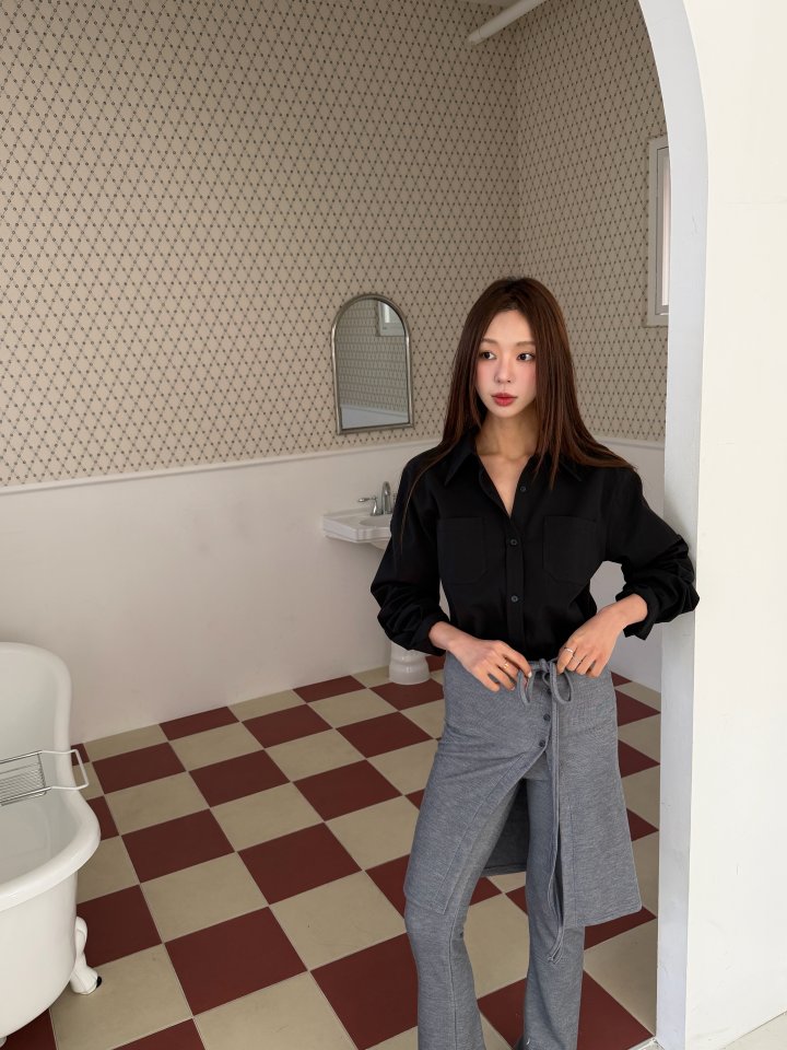 Baguette - Korean Women Fashion - #womensfashion - Breed Embroidered Shirt - 6