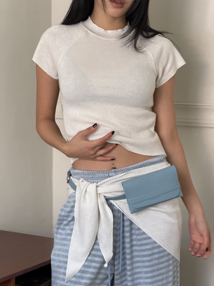 Baguette - Korean Women Fashion - #momslook - Square Belt Bag - 4
