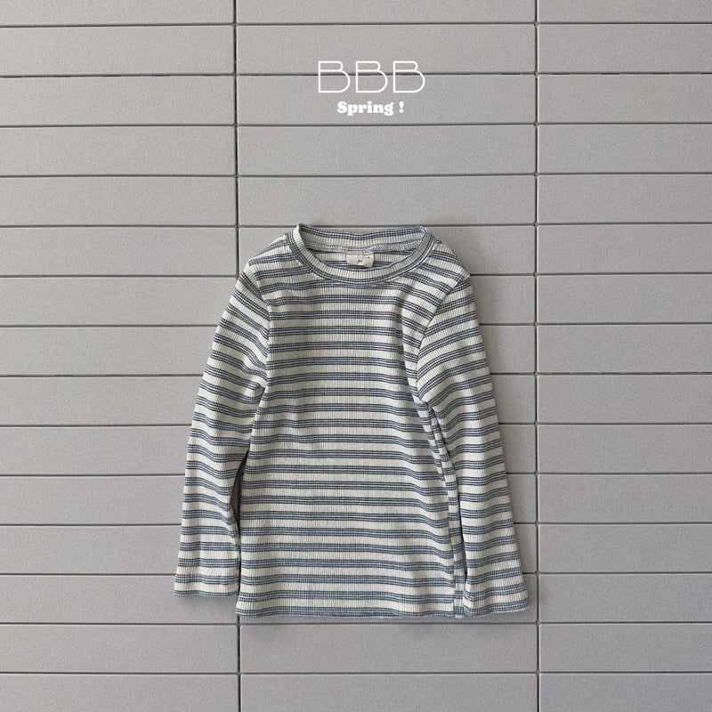 Bella Bambina - Korean Baby Fashion - #babyboutique - Stripe Rib Tee - 5
