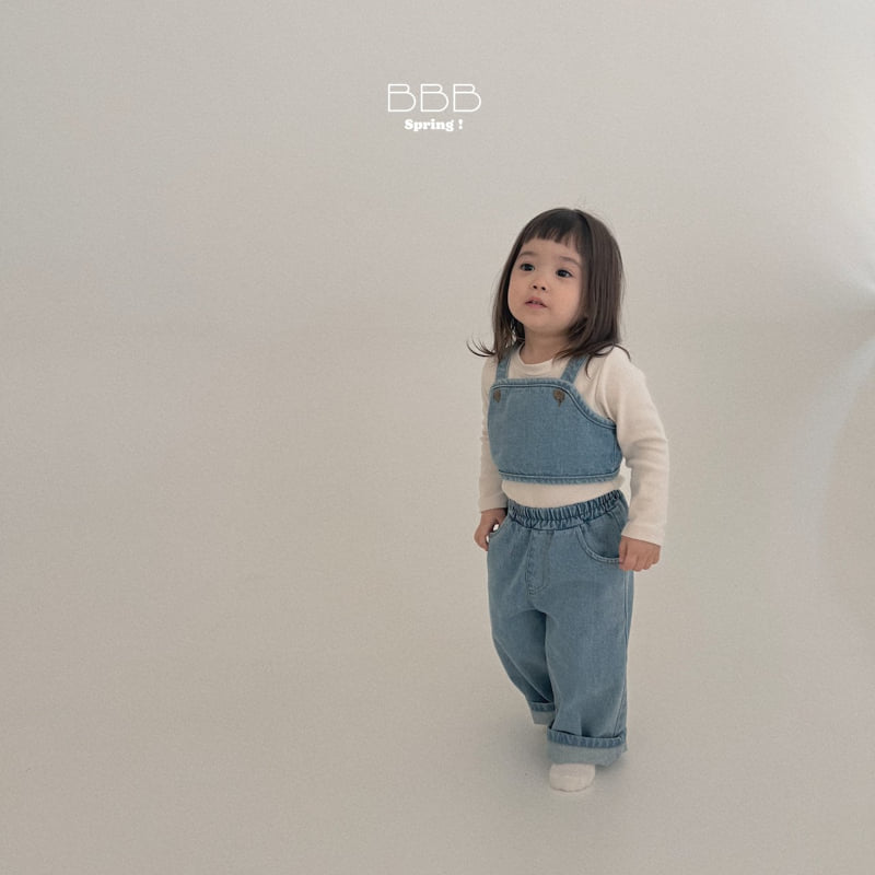 Bella Bambina - Korean Baby Fashion - #babyclothing - Denim Under Vest - 12