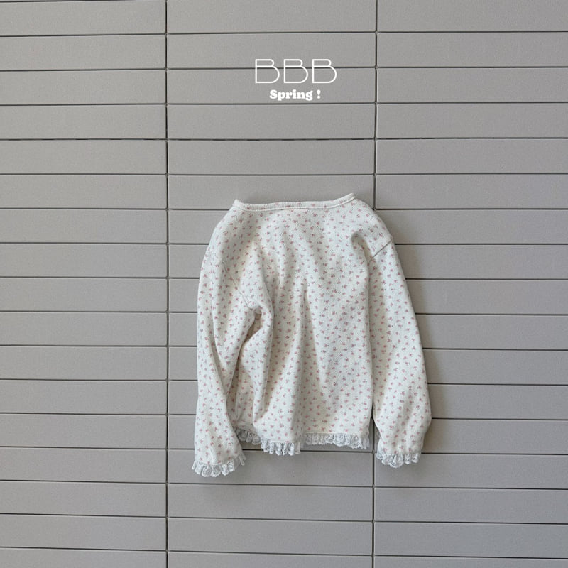 Bella Bambina - Korean Baby Fashion - #babyfever - Bebe Flower Cardigan - 3