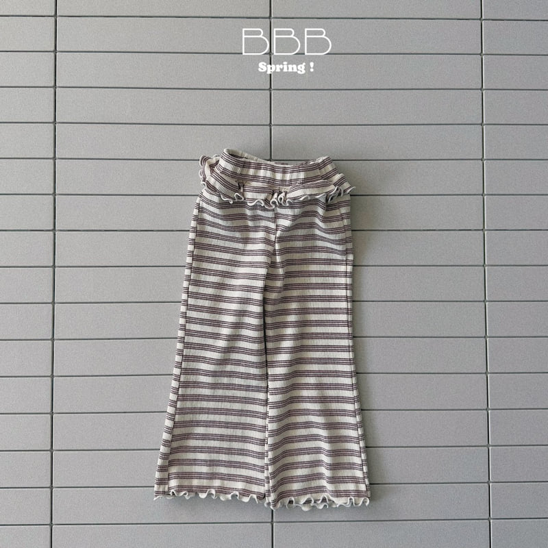 Bella Bambina - Korean Baby Fashion - #babyfever - Ribbed Wave Pants - 2