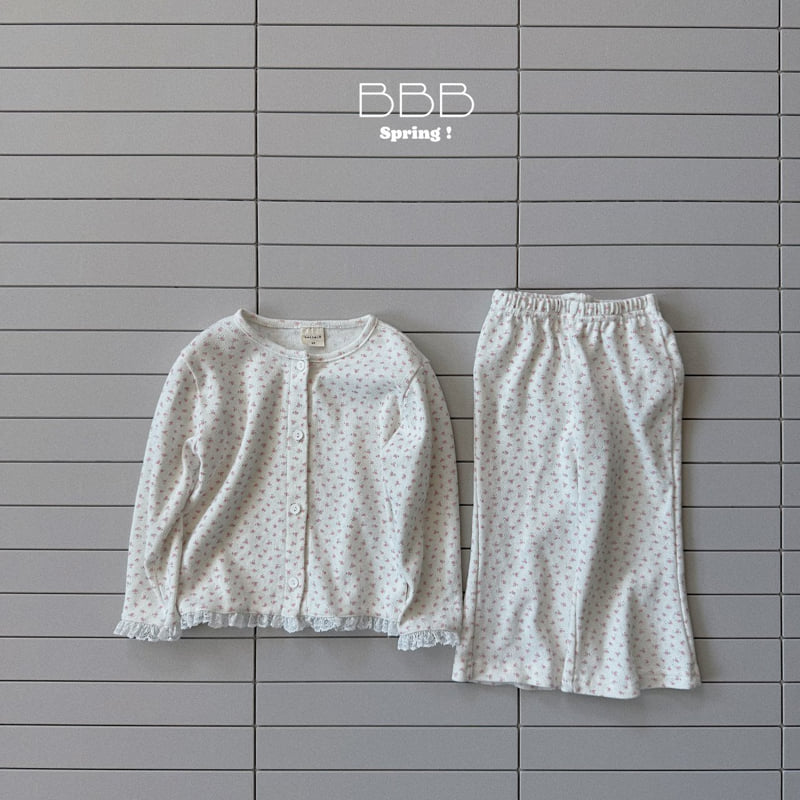 Bella Bambina - Korean Baby Fashion - #babyfever - Bebe Flower Cardigan - 4