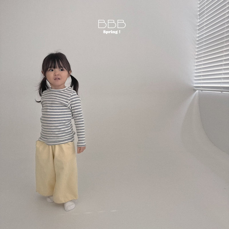 Bella Bambina - Korean Baby Fashion - #babygirlfashion - Stripe Rib Tee - 10