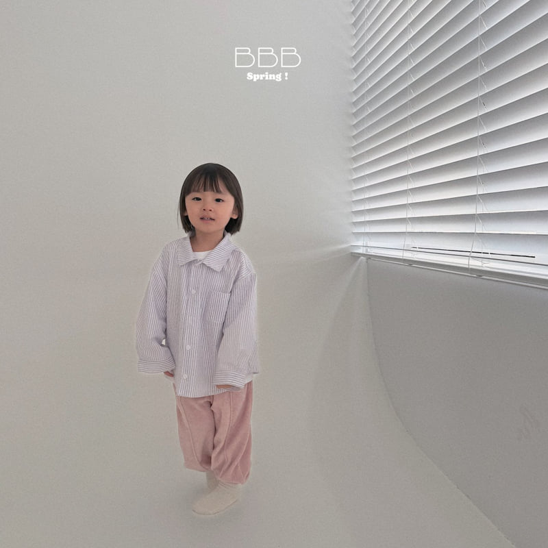 Bella Bambina - Korean Baby Fashion - #babygirlfashion - Moi Stripe Shirt - 12