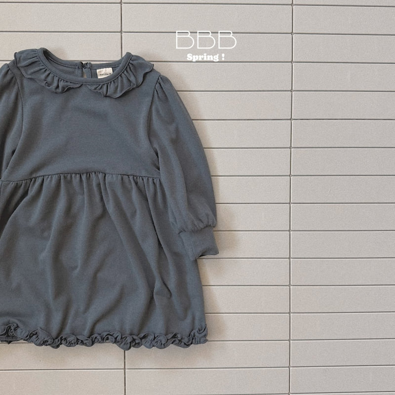 Bella Bambina - Korean Baby Fashion - #babylifestyle - Bebe Line Ruffle One-piece - 5