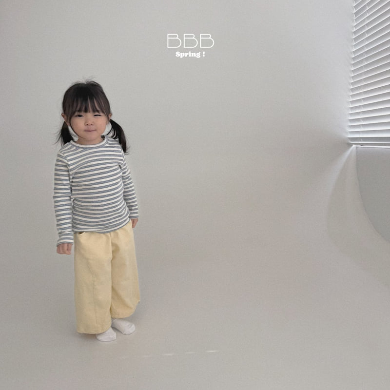 Bella Bambina - Korean Baby Fashion - #babylifestyle - Stripe Rib Tee - 11