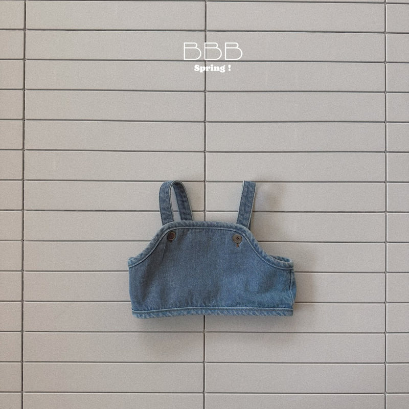 Bella Bambina - Korean Baby Fashion - #babylifestyle - Denim Under Vest