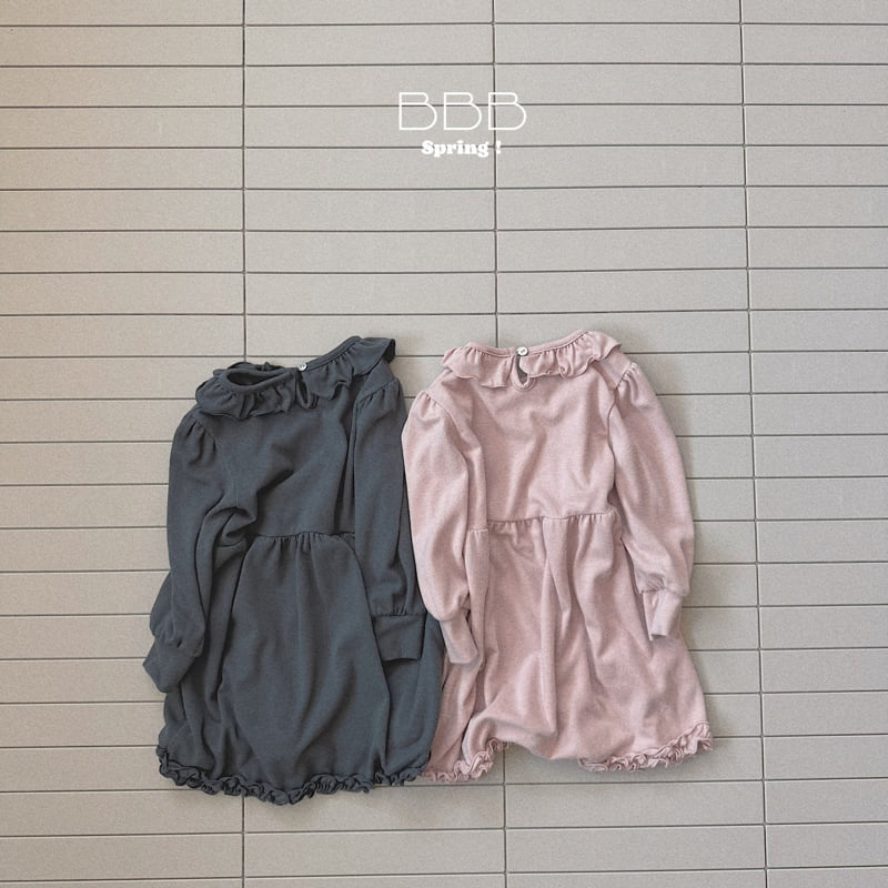 Bella Bambina - Korean Baby Fashion - #babyoninstagram - Bebe Line Ruffle One-piece - 6