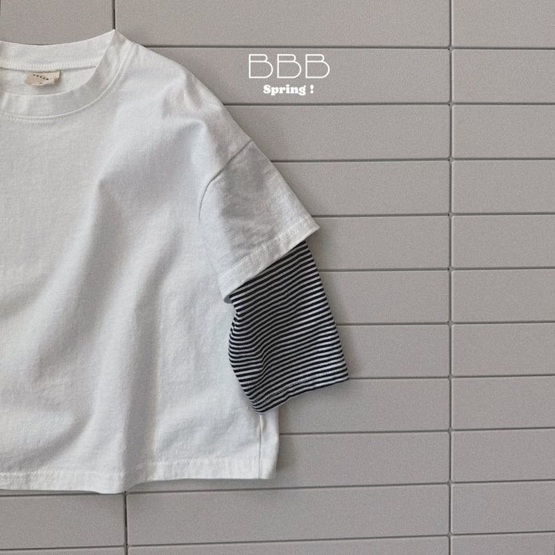 Bella Bambina - Korean Baby Fashion - #babyoninstagram - Stripe Layered Tee - 3