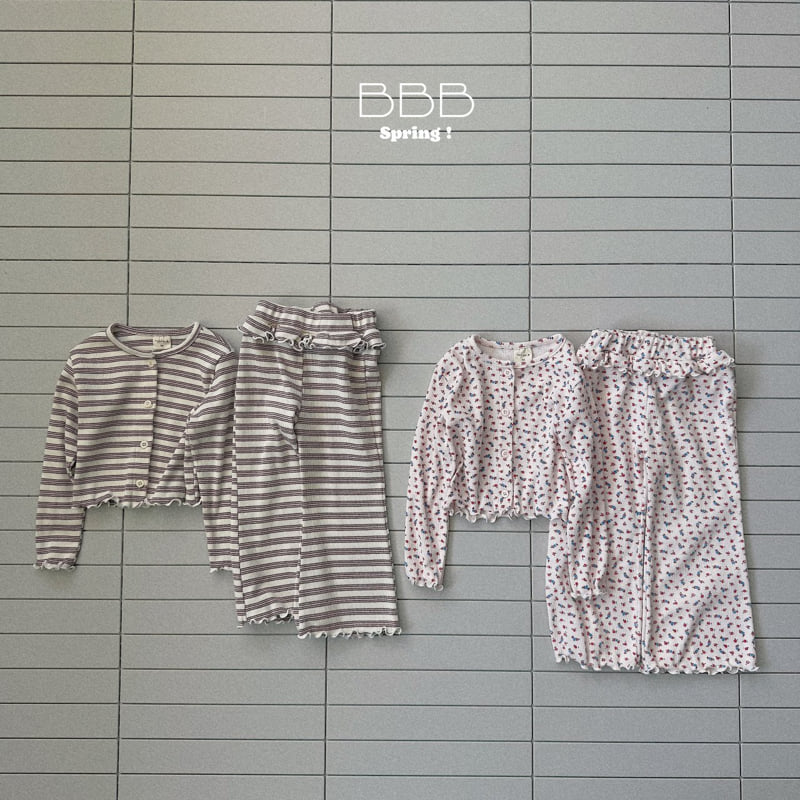 Bella Bambina - Korean Baby Fashion - #babyoninstagram - Ribbed Wave Pants - 5