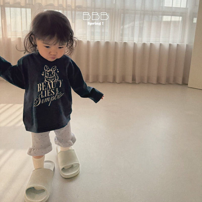 Bella Bambina - Korean Baby Fashion - #babyootd - Bebe Bunny Box Tee - 11