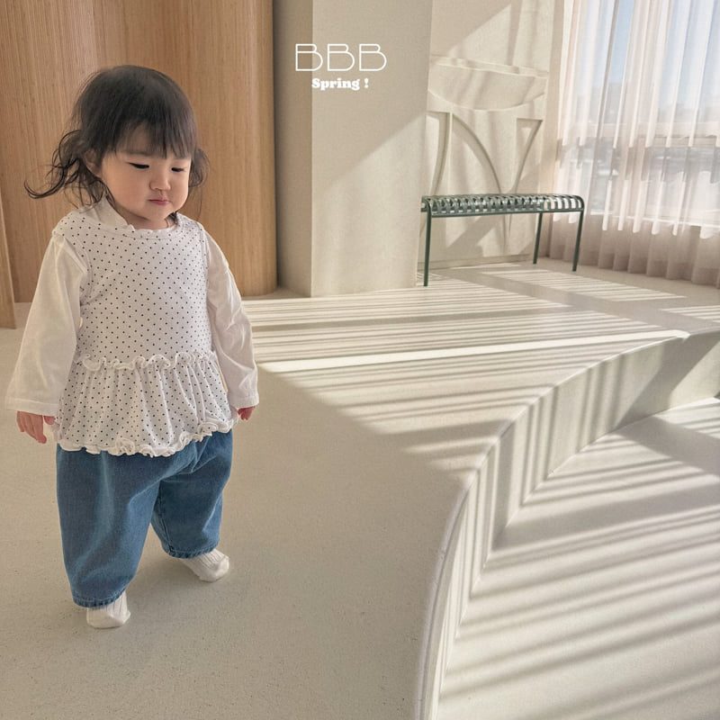 Bella Bambina - Korean Baby Fashion - #babyoutfit - Bebe Macaron Sleeveless - 6