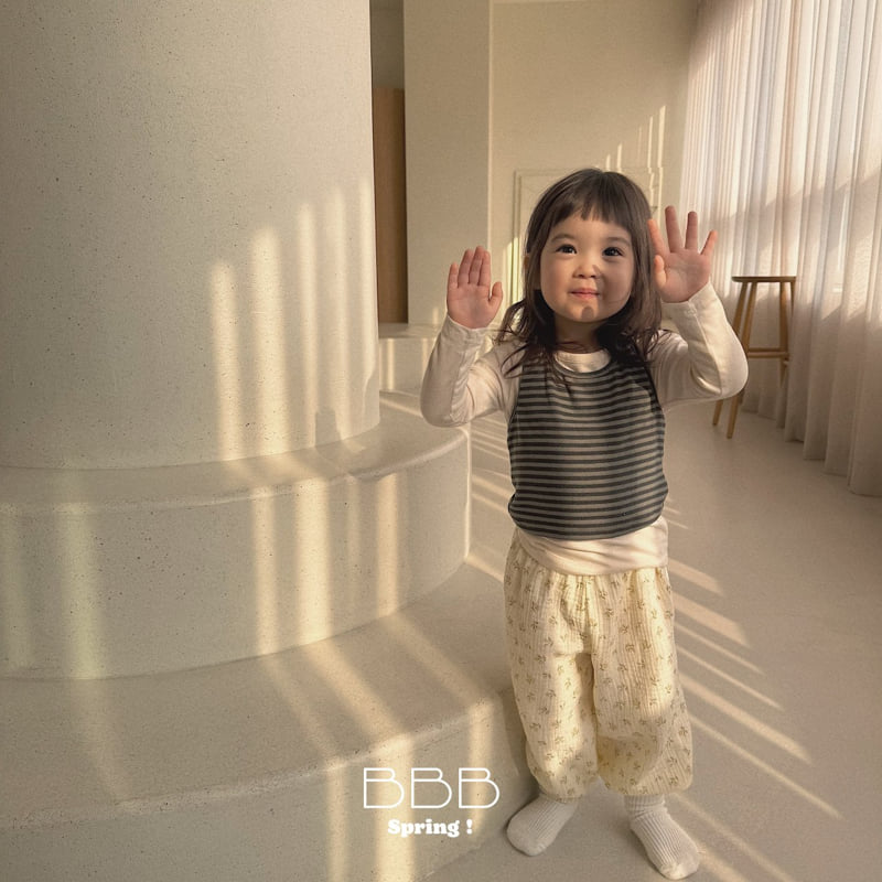 Bella Bambina - Korean Baby Fashion - #babyoutfit - Bebe Flower Pants - 11