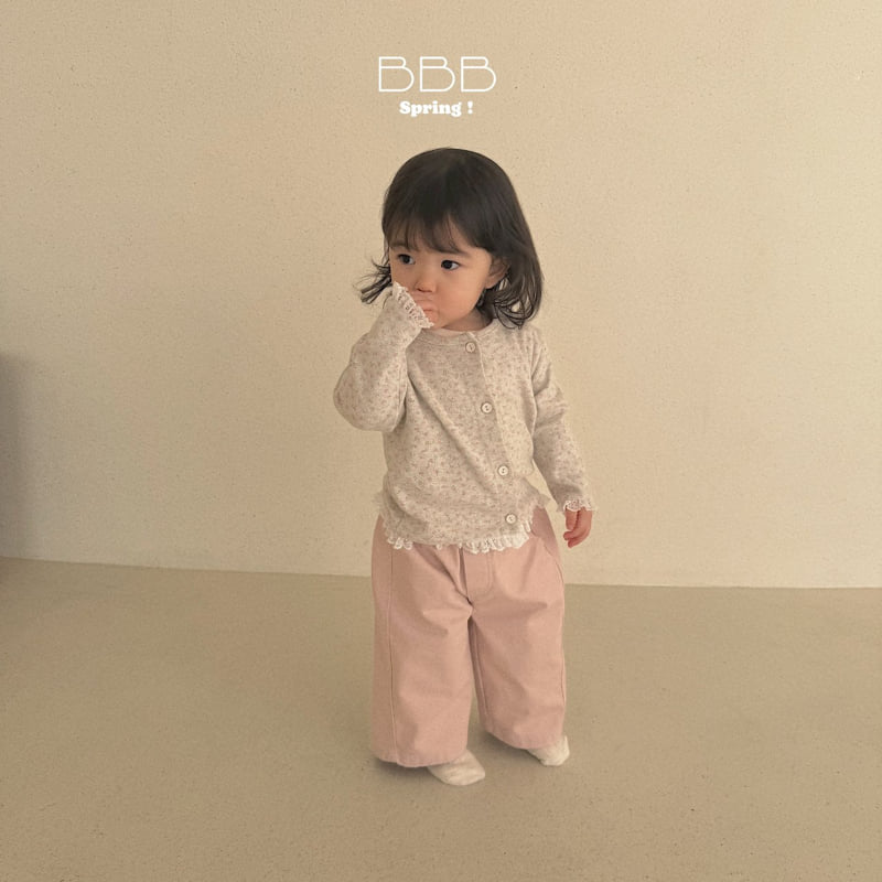 Bella Bambina - Korean Baby Fashion - #babyoutfit - Bebe Flower Cardigan - 9