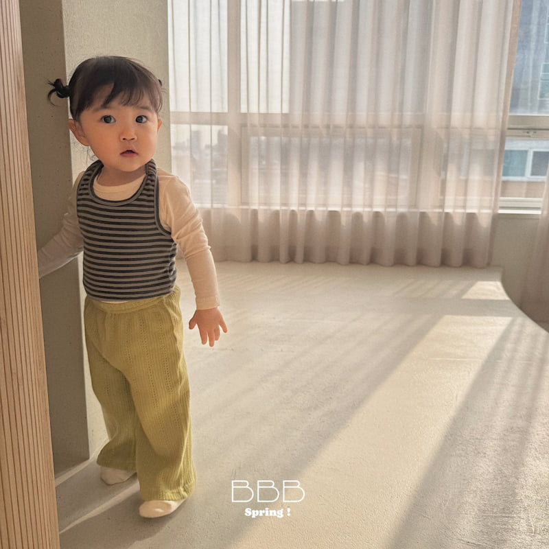 Bella Bambina - Korean Baby Fashion - #babyoutfit - Bebe Line Layered Sleeveless - 6