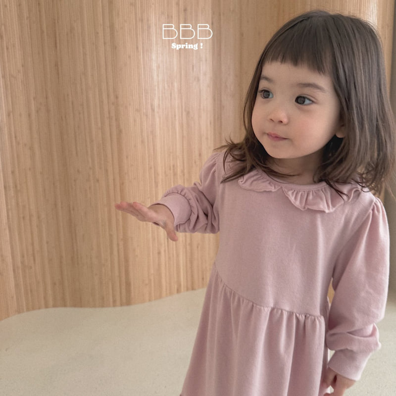 Bella Bambina - Korean Baby Fashion - #babyoutfit - Bebe Line Ruffle One-piece - 8