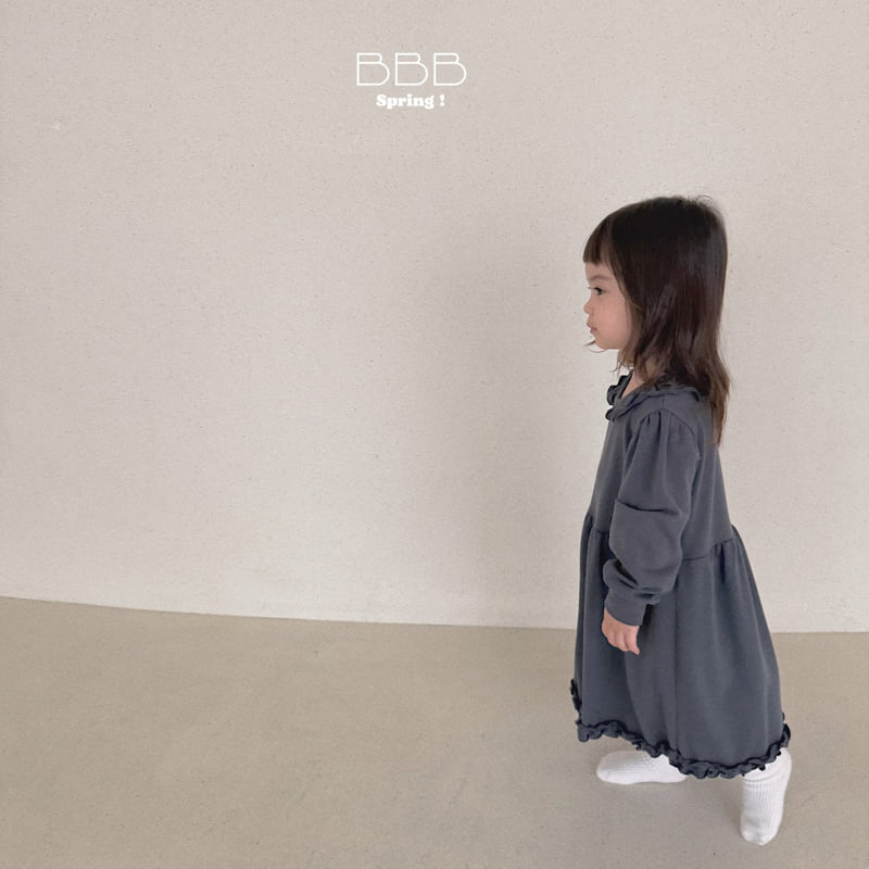 Bella Bambina - Korean Baby Fashion - #babyoutfit - Bebe Line Ruffle One-piece - 9
