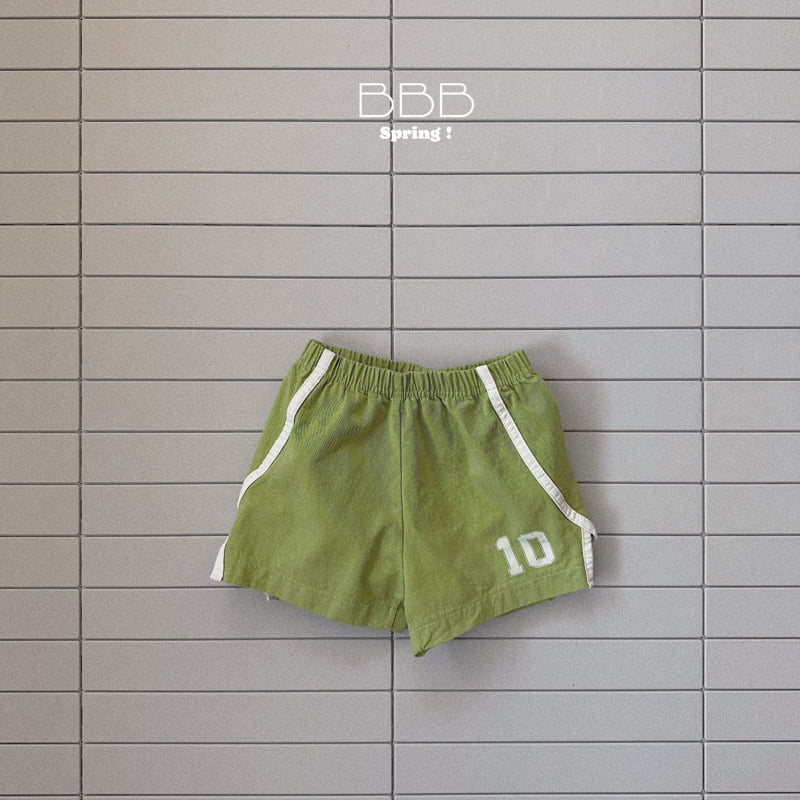 Bella Bambina - Korean Baby Fashion - #babyootd - Ten Color Block Shorts - 4