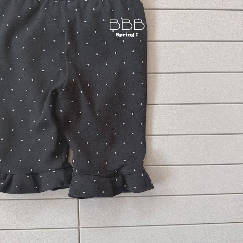 Bella Bambina - Korean Baby Fashion - #babyoutfit - Dot Ruffle Leggings - 3